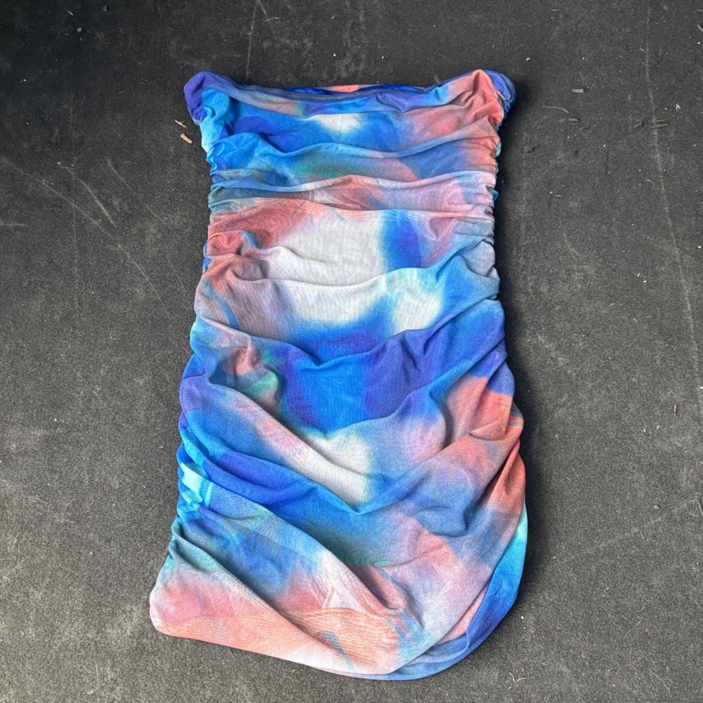 Princess Polly Tie-Dye Ruched Dress
